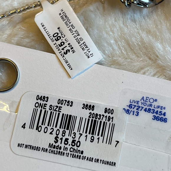 American Eagle necklace & bracelet set NWT - Picture 3 of 3